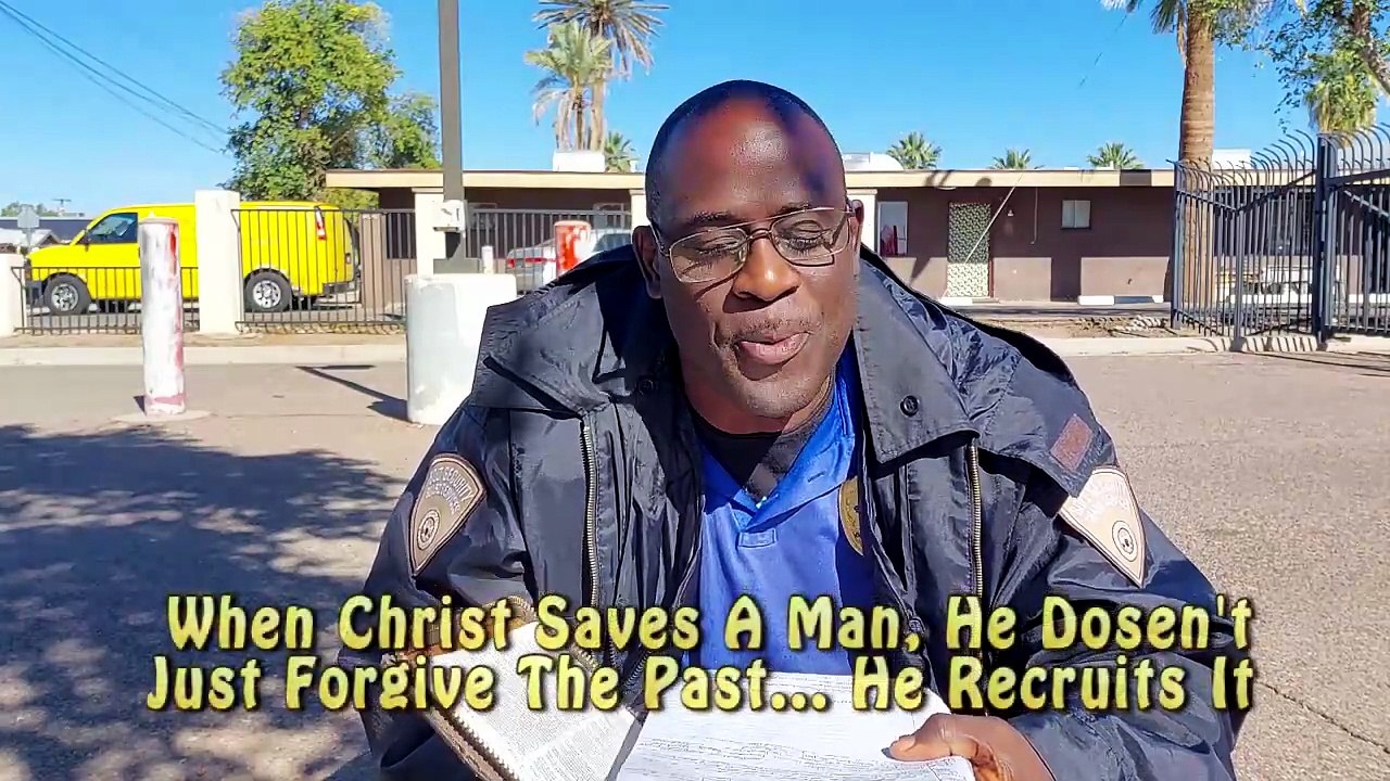 When Christ Saves A Man, He Doesn't Just Forgive The Past... He Recruits It