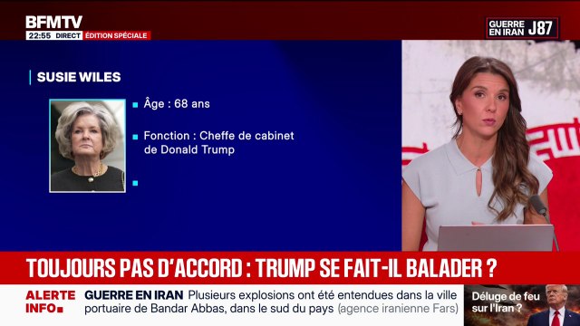 Susie Wiles, la dame de fer derrière les négociations de Donald Trump avec l'Iran