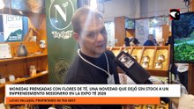 FLORES DE TÉ, UNA NOVEDAD QUE DEJÓ SIN STOCK A UN EMPRENDIMIENTO MISIONERO EN LA EXPO TÉ