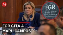 Defensa de Maru Campos acusa  a la FGR de persecución política