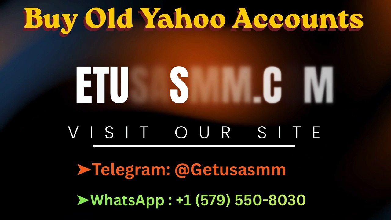 The Ultimate Guide to Buying Old Yahoo accounts ...