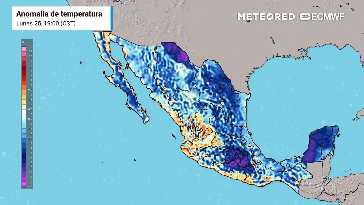 Pronóstico agrometeorológico del 25 al 31 de Mayo 2026 para México: calor intenso y tormentas benefician aguacate pero complican al maíz