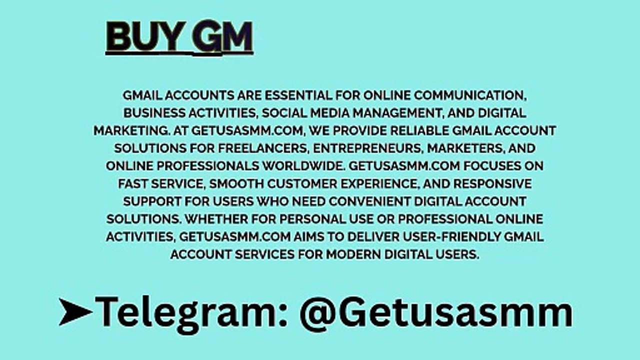 Easy Ways to Buy Old Gmail Accounts Smartly Start in
