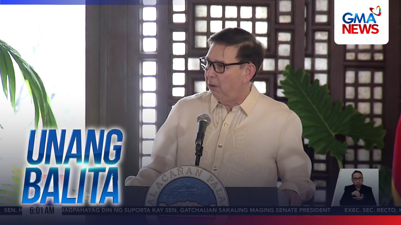 Exec. Sec. Recto, kinasuhan ng plunder at technical malversation dahil sa paglilipat ng pondo ng PhilHealth sa Nat'l Treasury | Unang Balita
