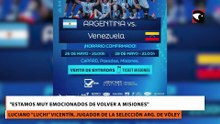 \"Estamos muy emocionados de volver a Misiones\"