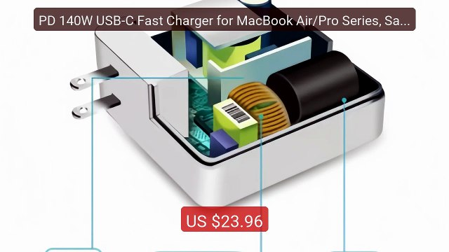 PD 140W USB-C Fast Charger for MacBook Air/Pro Series, Safe and Con... Top Rated 2026 | Buy Now!