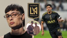 Peso Pluma y Carlos Vela juntos en pleno partido de LAFC; así fue el encuentro