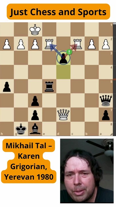 Karen Grigorian vence a Tal con un tenerdor (1980)