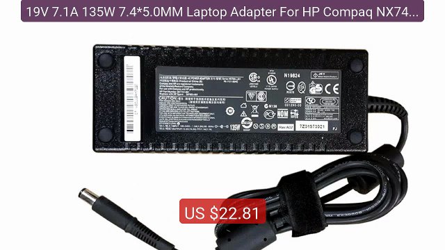 19V 7.1A 135W 7.4*5.0MM Laptop Adapter For HP Compaq NX7400 NX6310 ... Top Rated 2026 | Buy Now!