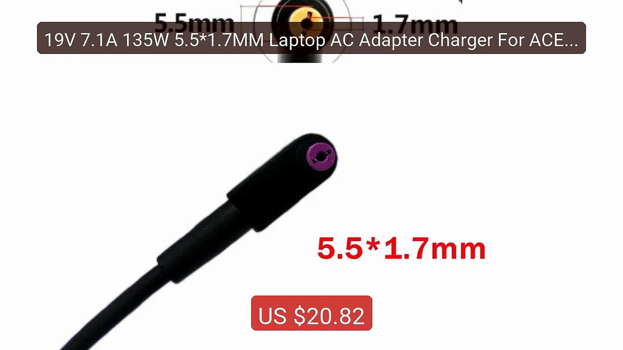 19V 7.1A 135W 5.5*1.7MM Laptop AC Adapter Charger For ACER Aspire ... -- Best Deal 2026 | Shop Now!