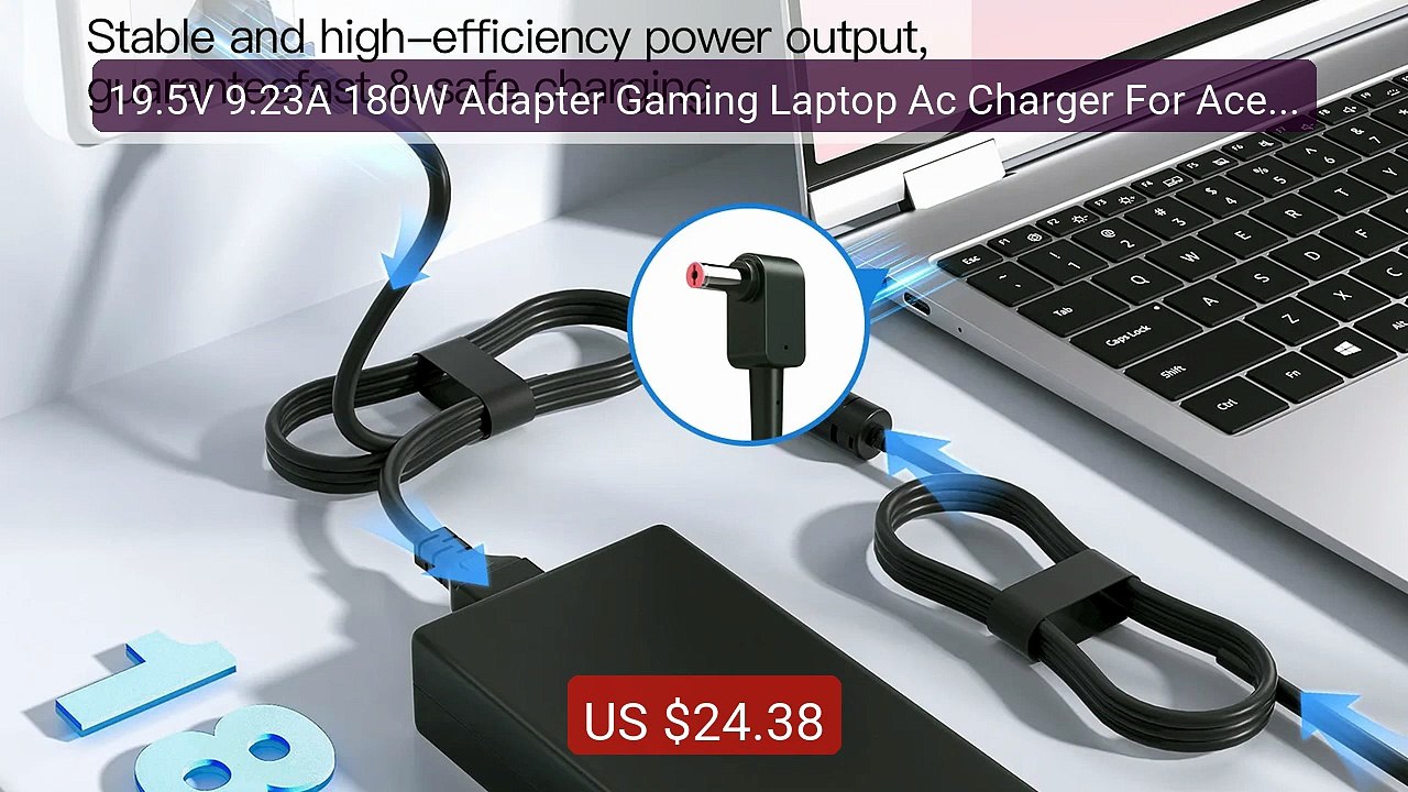 19.5V 9.23A 180W Adapter Gaming Laptop Ac Charger For Acer ... -- Top Pick 2026 | Unbeatable Price!