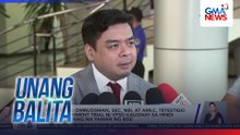 Rep. Ridon - Ombudsman, SEC, NBI, at AMLC, tetestigo sa impeachment trial ni VPSD kaugnay sa hindi maipaliwanag na yaman ng bise | Unang Balita