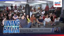 Cast at production ng 'Kamao,' sama-samang nanood ng pilot episode | Unang Balita