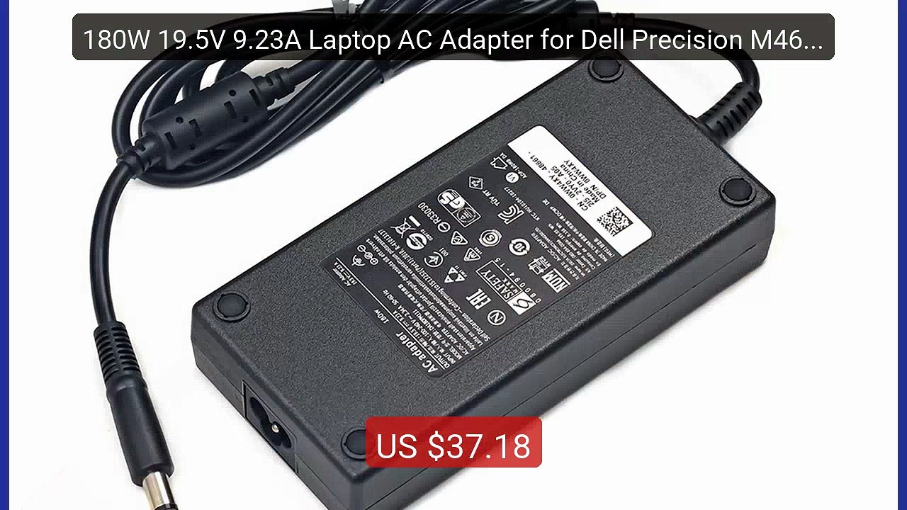 180W 19.5V 9.23A Laptop AC Adapter for Dell Precision M4600 M4... -- Hot Deal 2026 | Limited Offer!
