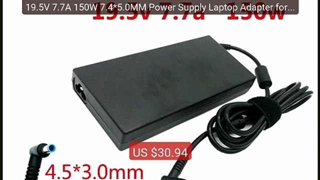 19.5V 7.7A 150W 7.4*5.0MM Power Supply Laptop Adapter for HP A... Hot Deal 2026 | Limited Offer!