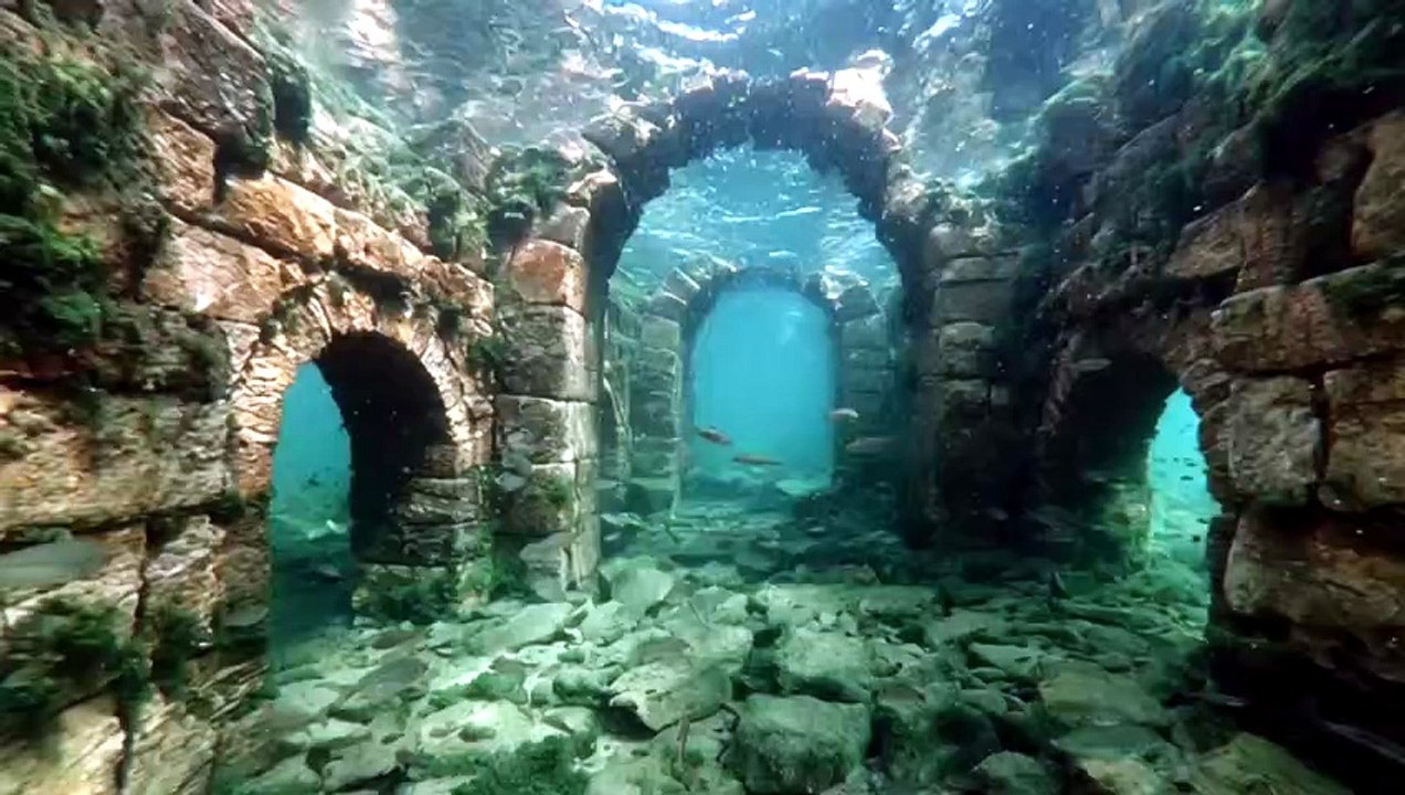 The Underwater Graveyard of 10,000 Muslims | Sunken Civilization of Issyk Kul Lake