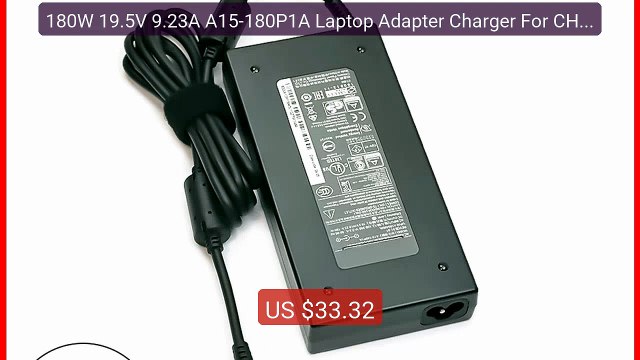 180W 19.5V 9.23A A15-180P1A Laptop Adapter Charger For CHICONY A17... Best Deal 2026 | Shop Now!