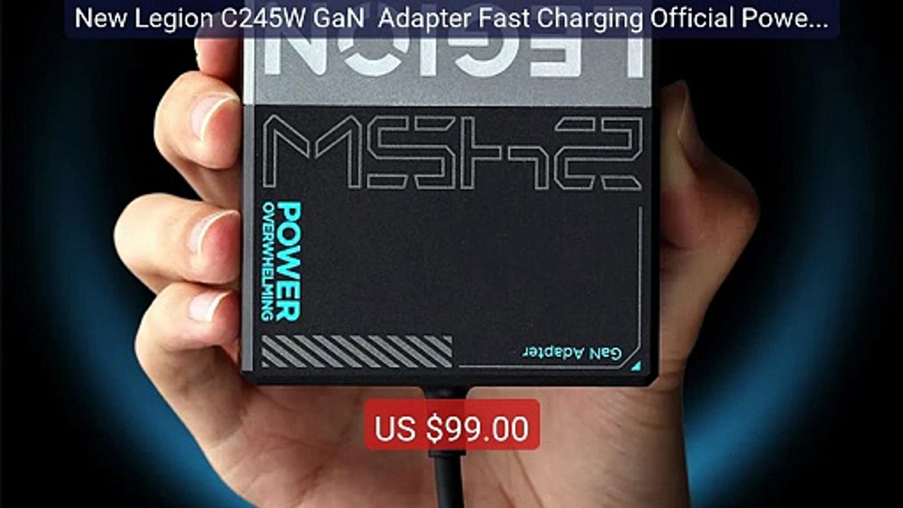 New Legion C245W GaN  Adapter Fast Charging Official Power Ada... -- Best Buy 2026 | Great Quality!