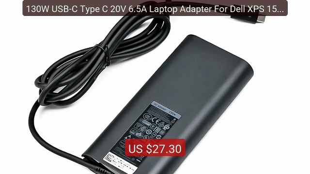 130W USB-C Type C 20V 6.5A Laptop Adapter For Dell XPS 15 9... Top Pick 2026 | Unbeatable Price!