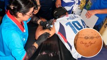Amaury Morales lleva la décima en la piel y se tatúa en honor al campeonato de Cruz Azul