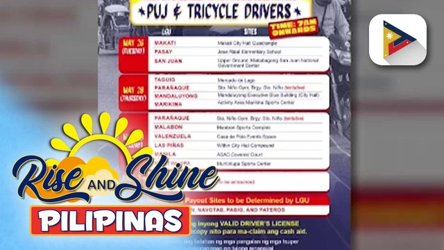 DSWD, sinimulan na ang special payout ng 5,000 cash relief assistance sa service delivery riders | ulat ni Gab Villegas