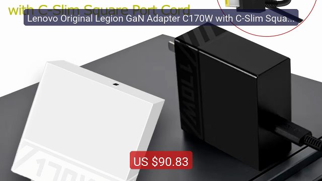 Lenovo Original Legion GaN Adapter C170W with C-Slim Square Port C... Best Deal 2026 | Shop Now!