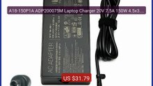 A18-150P1A ADP200075M Laptop Charger 20V 7.5A 150W 4.5x3.0mm A... -- Best Buy 2026 | Great Quality!