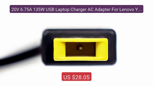 20V 6.75A 135W USB Laptop Charger AC Adapter For Lenovo YOGA720-15 ... Top Rated 2026 | Buy Now!