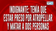 ¡Indignante!: mató a dos, lo inhabilitaron y la familia lo grabó manejando impune