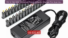 19V 4.74A 90W Universal Power Adapter Charger For Acer Asus... -- Top Pick 2026 | Unbeatable Price!