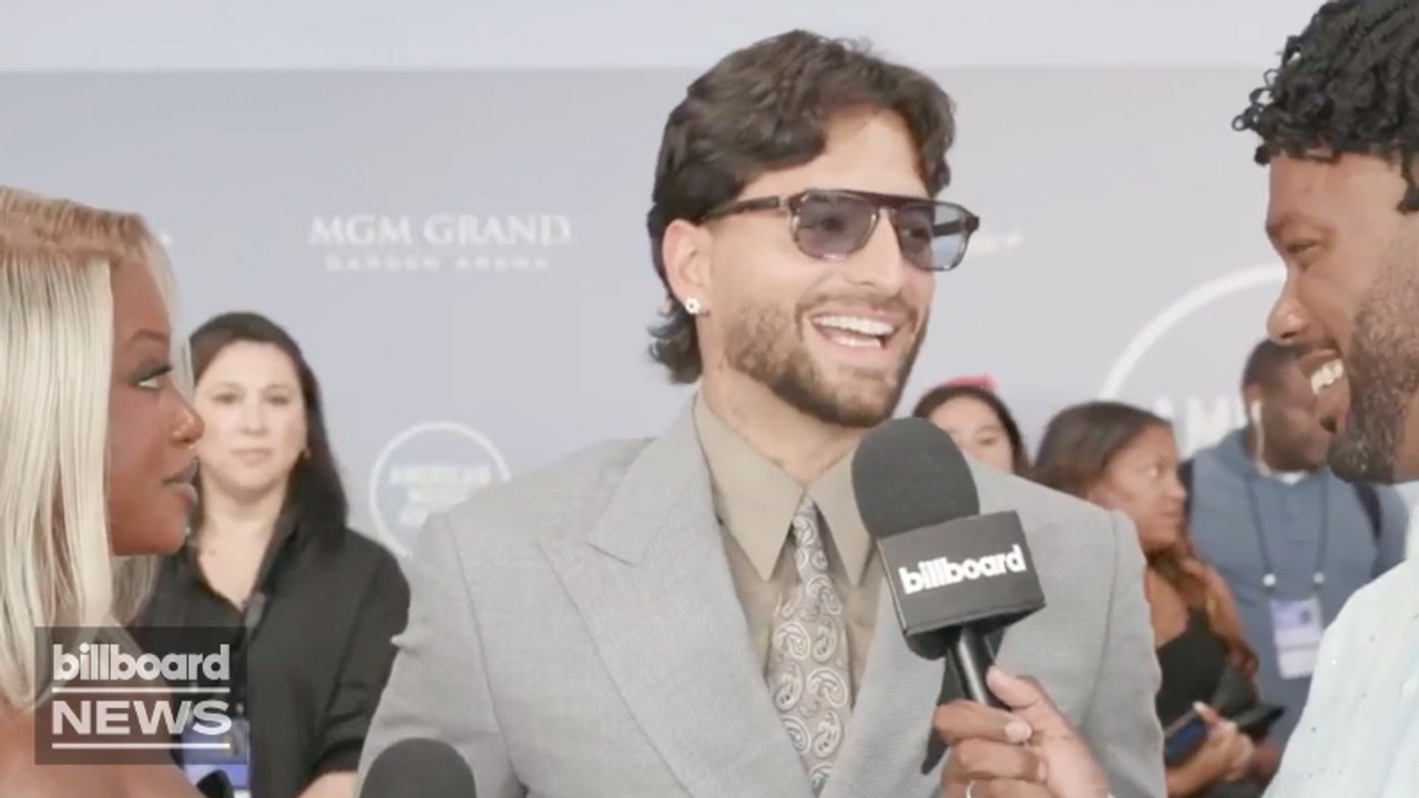 Maluma Dances Salsa While Teasing AMAs Performance, Says He's Bringing "Colombian Flavor" | AMAs 2026