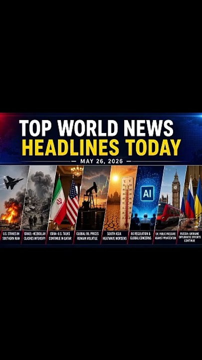 Top World News is headlines today 26/05/2026