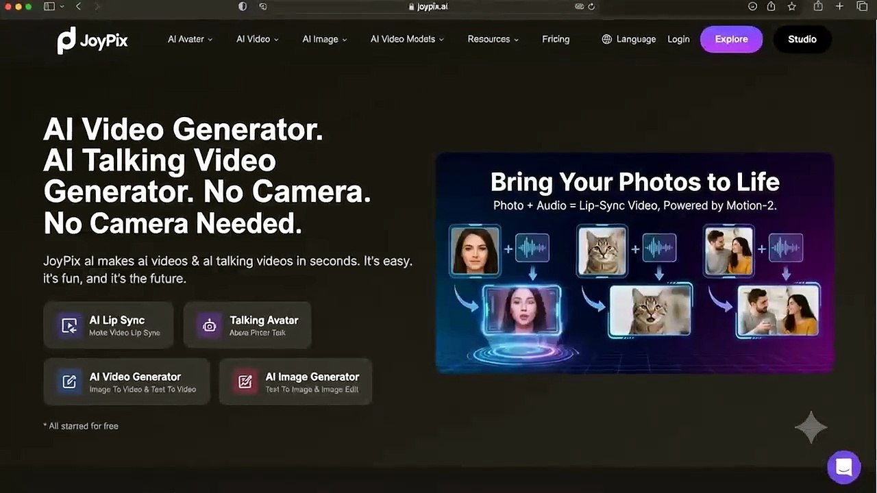 All-In-One AI Video Generator