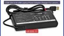 170W 20V 8.5A USB Laptop Power Adapter Charger For Lenovo T... -- Top Pick 2026 | Unbeatable Price!