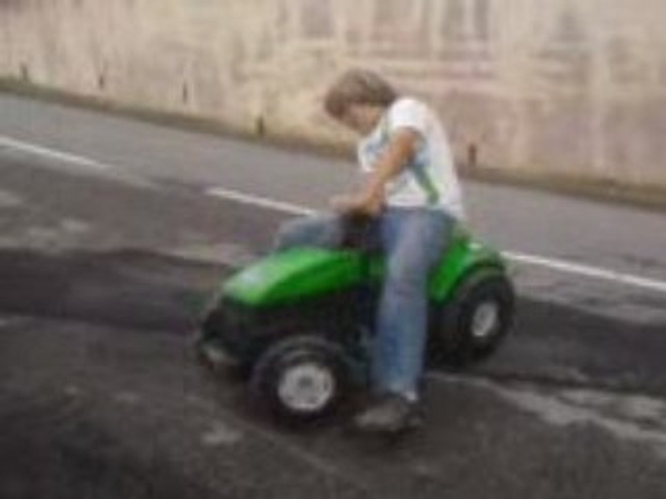 Cascade en Tracteur