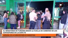 EL MINISTERIO DE TURISMO MIDIÓ LA HUELA DE CARBONO DE LOS EXPOSITORES EN LA EXPO TÉ
