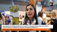 La diputada de Encuentro Misionero, Yamila Ruiz, visitó la Expo Té 2026