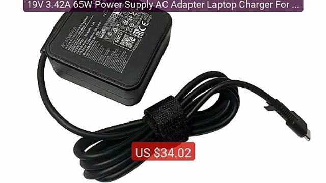 19V 3.42A 65W Power Supply AC Adapter Laptop Charger For AD... Top Pick 2026 | Unbeatable Price!
