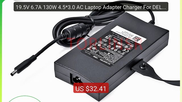 19.5V 6.7A 130W 4.5*3.0 AC Laptop Adapter Charger For DELL ... Top Pick 2026 | Unbeatable Price!