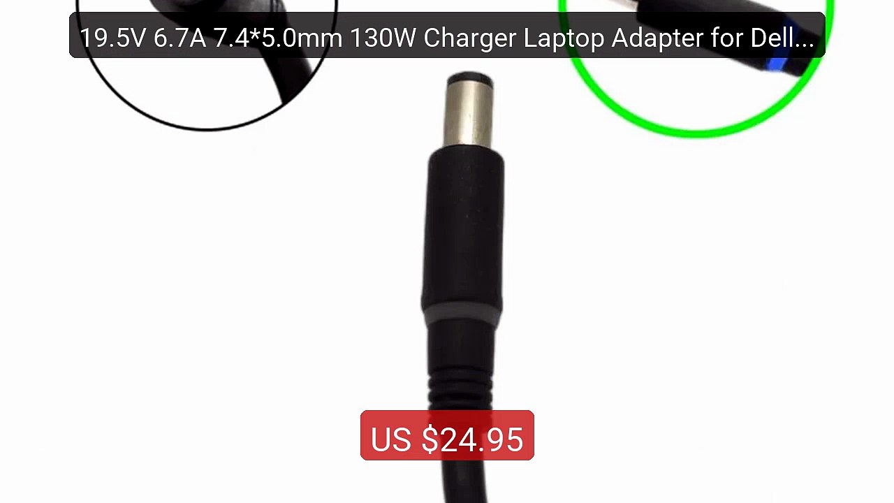 19.5V 6.7A 7.4*5.0mm 130W Charger Laptop Adapter for Dell Insp... -- Hot Deal 2026 | Limited Offer!