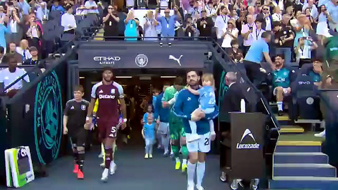 Man City 1-2 Aston Villa EXTENDED HIGHLIGHTS - City say farewell to Stones, Bernardo & Guardiola