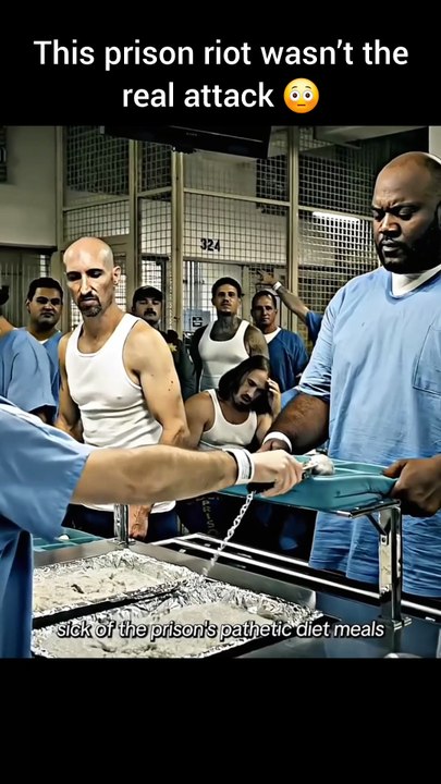 This prison riot wasn’t the real attack 😳