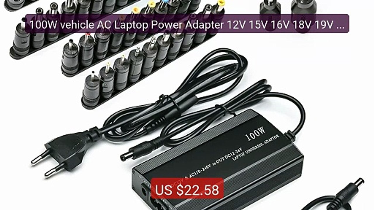 100W vehicle AC Laptop Power Adapter 12V 15V 16V 18V 19V 4.5A 20V ... -- Best Deal 2026 | Shop Now!