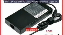 20V 11.5A USB 230W AC Laptop Adapter For Lenovo Legion Y740... -- Top Pick 2026 | Unbeatable Price!
