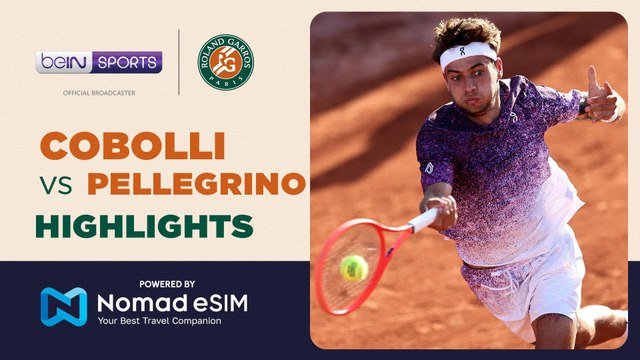 Flavio Cobolli vs Andrea Pellegrino | Roland-Garros 2026 | Match Highlights