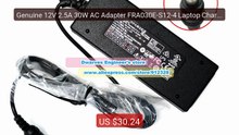 Genuine 12V 2.5A 30W AC Adapter FRA030E-S12-4 Laptop Charger for HA... -- Top Rated 2026 | Buy Now!