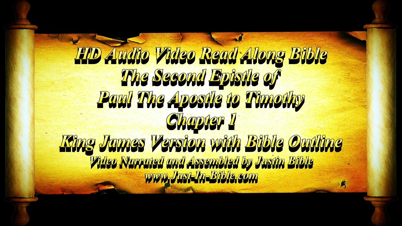 2 Timothy Complete | Bible Book 55 | The Holy Bible | KJV HD Audio Video Read Along