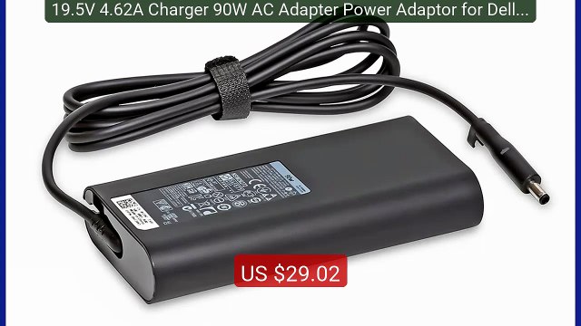 19.5V 4.62A Charger 90W AC Adapter Power Adaptor for Dell 11-... Amazing Value 2026 | Must Have!