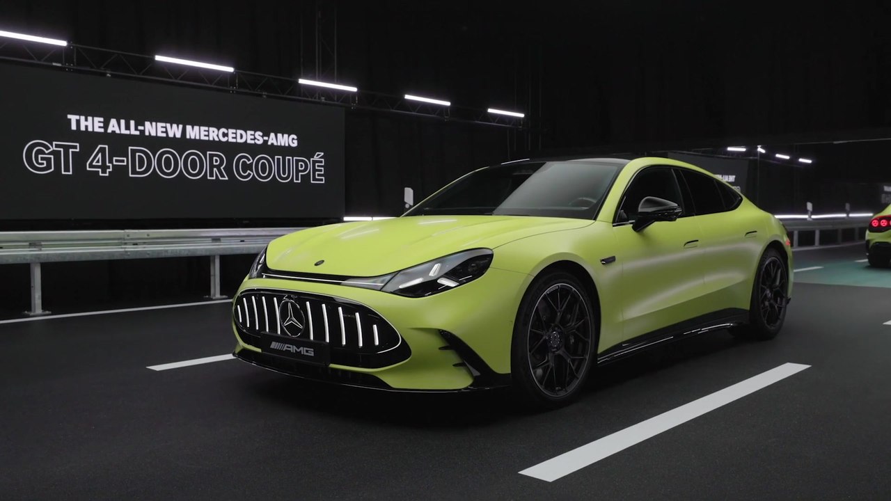 Das neue Mercedes‑AMG GT 4‑Türer Coupé  - Exterieur-Design - Radikale Proportionen für extreme und aerodynamische Sportlichkeit