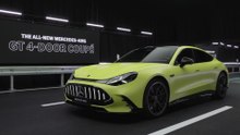 Mercedes-AMG GT 63 4-Door Coupé Exterior Design in Sunny lime magno